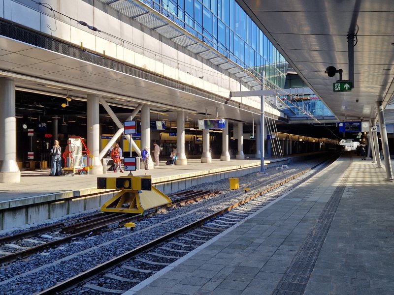 Utrecht Centraal is klaar voor groei met breder perron bij spoor 5