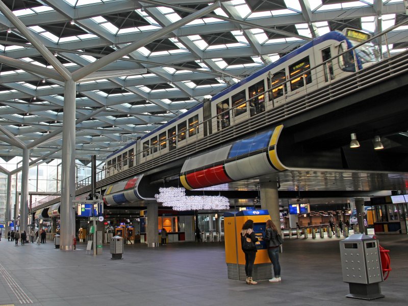 Hinder door werkzaamheden op en rond Den Haag Centraal
