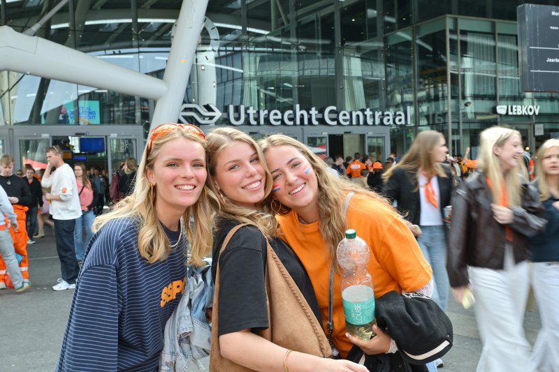 Koningsdag zorgde voor drukte op het spoor, situatie verliep beheersbaar