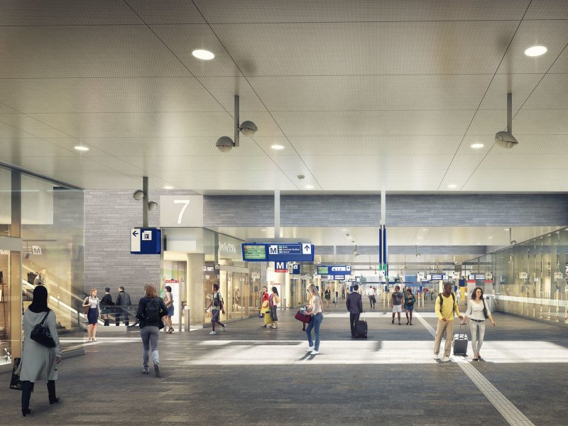 Nieuwe Brittenpassage opent in november 2026: Amsterdam Zuid krijgt broodnodige ruimte