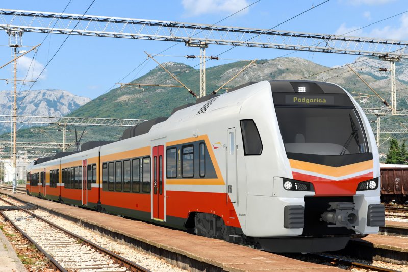 Stadler levert FLIRT-treinen aan Montenegro