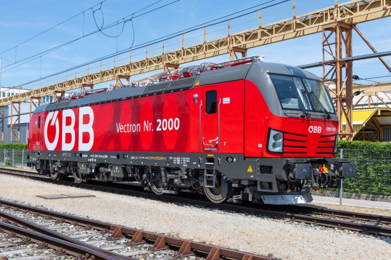 Siemens Mobility bouwt 2.000ste elektrische Vectron-locomotief
