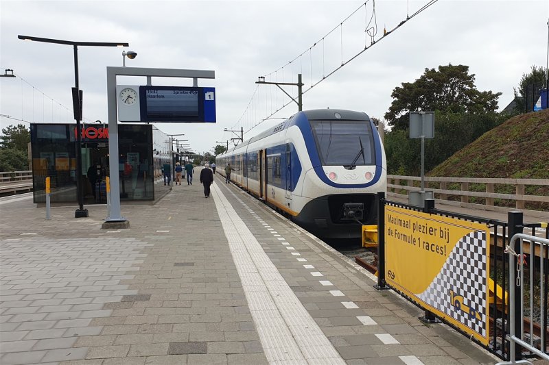 Laatste Formule 1-weekend op Zandvoort trekt recordaantal treinreizigers
