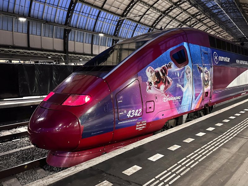 Eurostar vervoert 11 procent meer reizigers naar Disneyland Paris