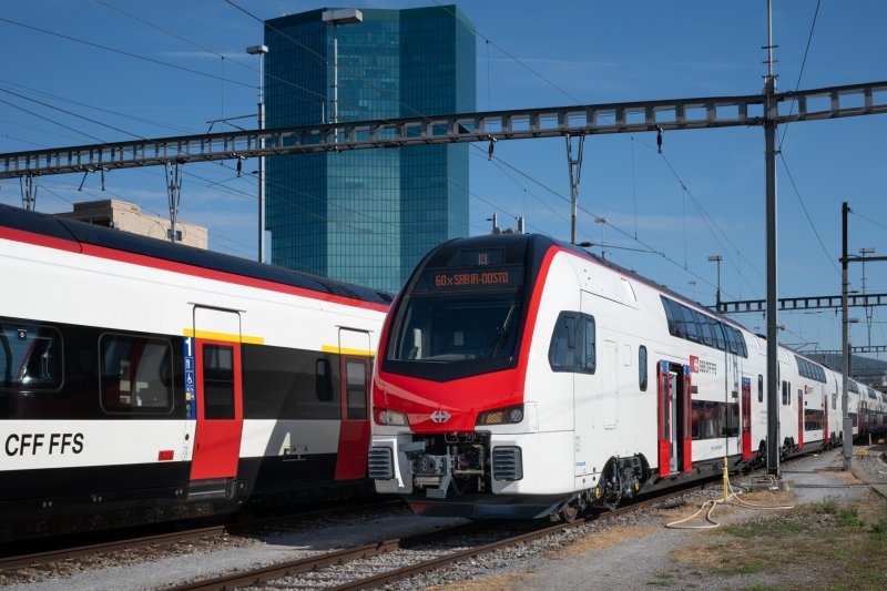 Stadler levert laatste dubbeldekkertrein aan SBB