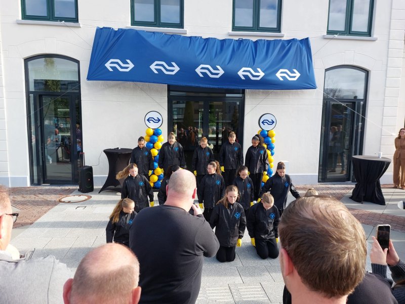 Stationsgebouw Nijkerk feestelijk heropend na restauratie