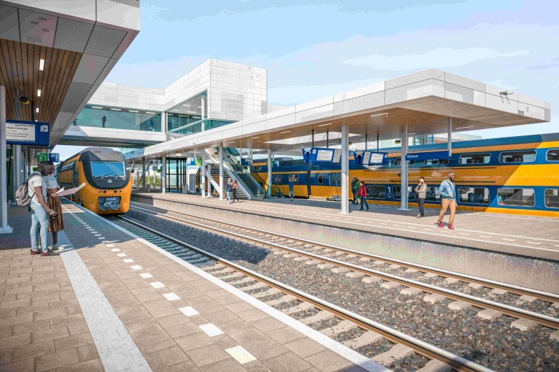Historische perronkap station Alkmaar wordt gerestaureerd én ingekort